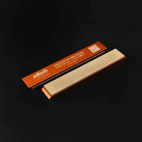 PREMIUM BRONZE (CBN) PDTools Sharpening Stones on blanks 160*25*7,