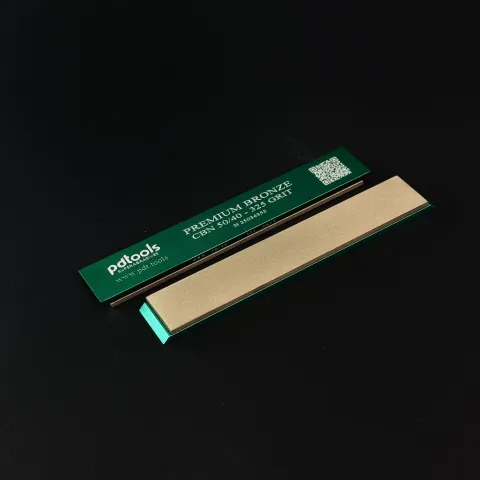 PREMIUM BRONZE (CBN) PDTools Sharpening Stones on blanks 160*25*7,