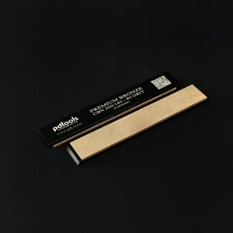 PREMIUM BRONZE (CBN) PDTools Sharpening Stones on blanks 160*25*7,